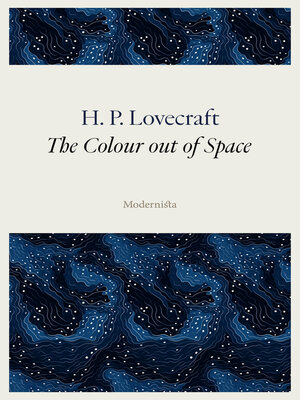 cover image of The Colour Out of Space